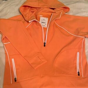 DSG Vintage Orange half-zip Hoodie